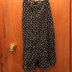 Vintage floral romper